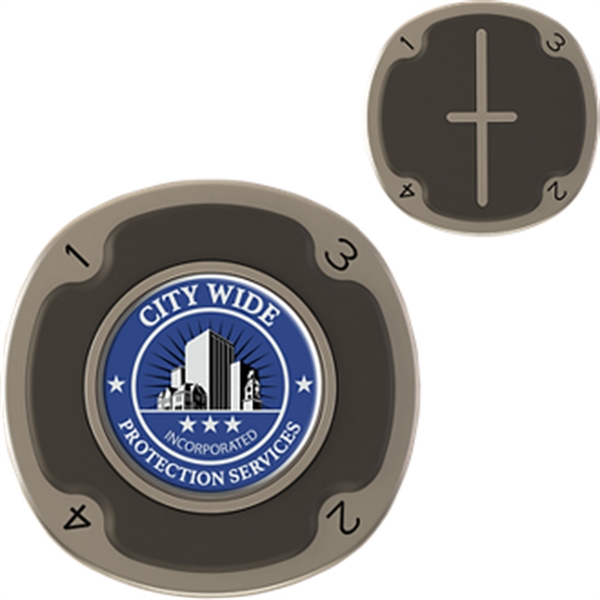 Ball marker with an assortment of colors.... from ASI 57653 Gold Bond