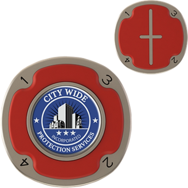 Ball marker with an assortment of colors.... from ASI 57653 Gold Bond