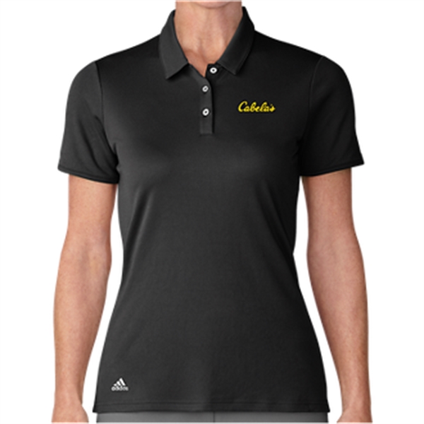 Women's short sleeve performance polo shirt with UPF50 sun protection and... from ASI 57653 Gold Bond
