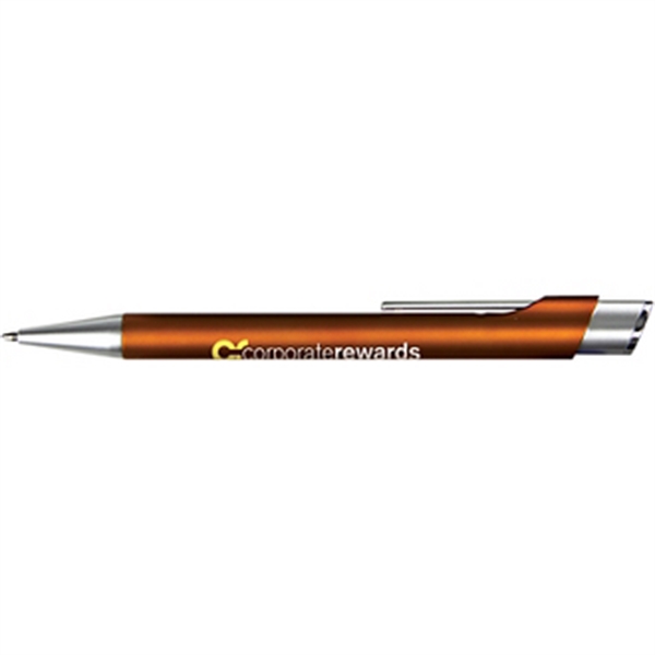 Pen with a pocket clip.... from ASI 57653 Gold Bond