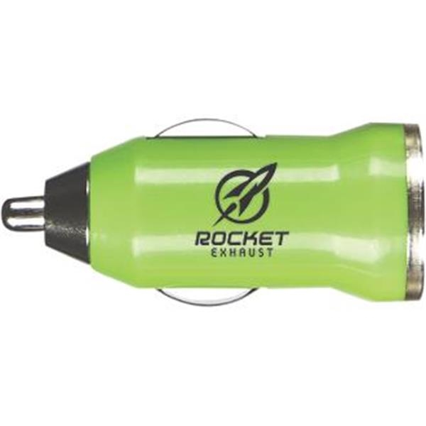 15/16" x 2 1/4" ABS, steel and PCB 12V automobile USB... from ASI 57653 Gold Bond