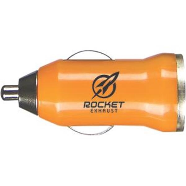 15/16" x 2 1/4" ABS, steel and PCB 12V automobile USB... from ASI 57653 Gold Bond