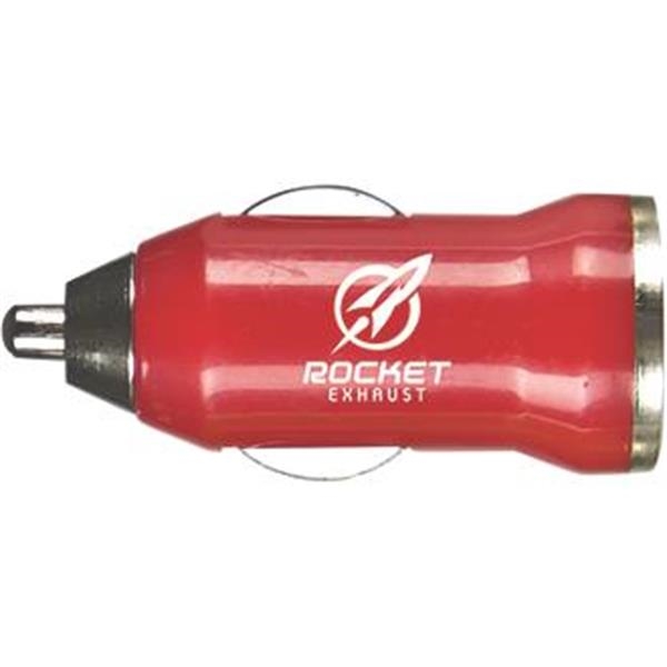 15/16" x 2 1/4" ABS, steel and PCB 12V automobile USB... from ASI 57653 Gold Bond