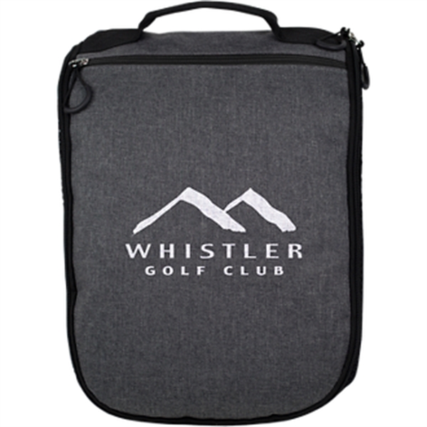 Shoe bag with water resistance, handle, and zipper.... from ASI 57653 Gold Bond