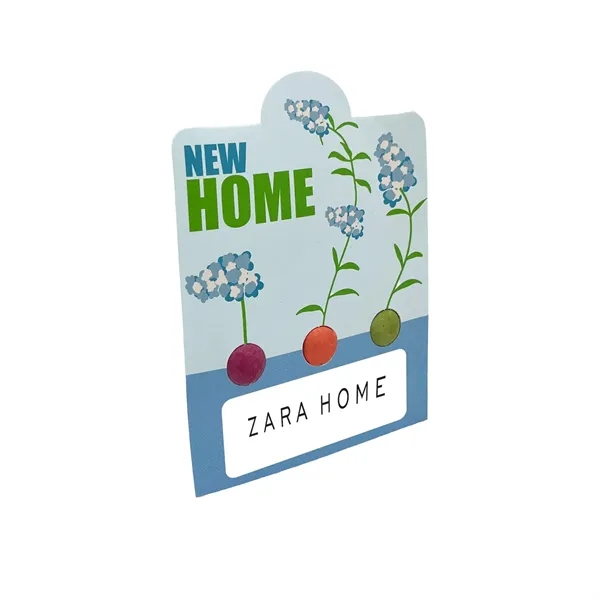 A memorable and vibrant giveaway triple seed ball card.... from ASI 98360 WOWLine