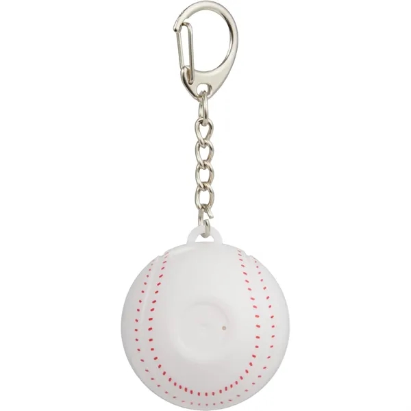 Recycled Baseball SPF15 Lip Balm Keychain... from ASI 66887 PCNA / Bullet