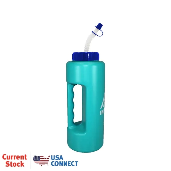 32 oz Grip Bottle with Flexible Straw - USA Connect... from ASI 30270 Aakron Line