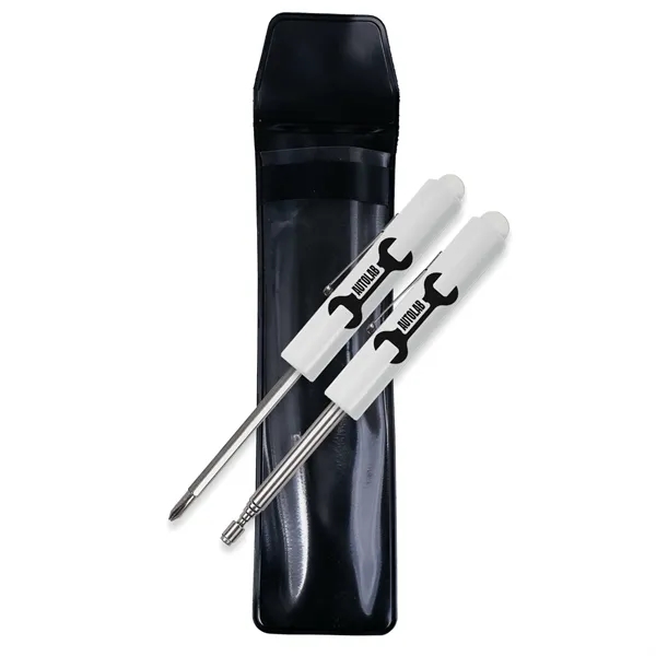 Tool set includes magnetic pickup tool and jumbo reversible 3/16" flat... from ASI 54040 Fey Promo / Mi Line by Fey