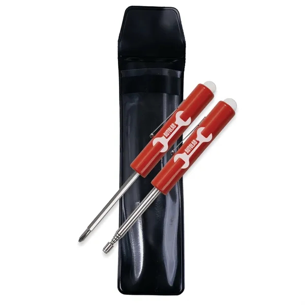 Tool set includes magnetic pickup tool and jumbo reversible 3/16" flat... from ASI 54040 Fey Promo / Mi Line by Fey