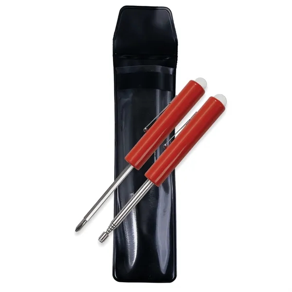 Tool set includes magnetic pickup tool and jumbo reversible 3/16" flat... from ASI 54040 Fey Promo / Mi Line by Fey