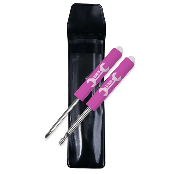 Tool set includes magnetic pickup tool and jumbo reversible 3/16" flat... from ASI 54040 Fey Promo / Mi Line by Fey