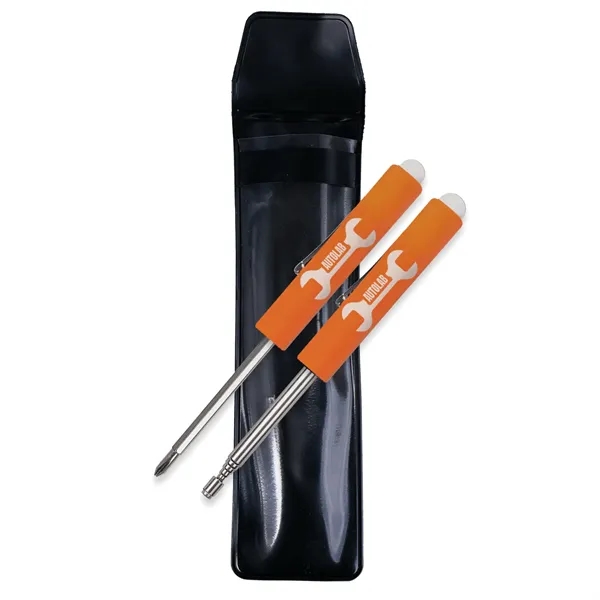 Tool set includes magnetic pickup tool and jumbo reversible 3/16" flat... from ASI 54040 Fey Promo / Mi Line by Fey