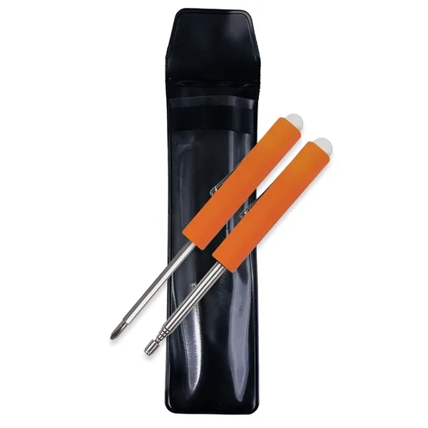 Tool set includes magnetic pickup tool and jumbo reversible 3/16" flat... from ASI 54040 Fey Promo / Mi Line by Fey