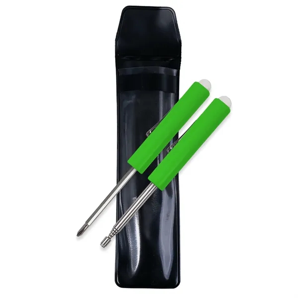 Tool set includes magnetic pickup tool and jumbo reversible 3/16" flat... from ASI 54040 Fey Promo / Mi Line by Fey