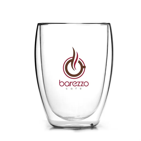 10 oz double wall glass Clarity tumbler keep hot drinks warmer... from ASI 31518 ADNART