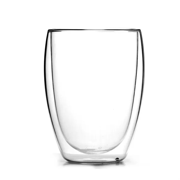 10 oz double wall glass Clarity tumbler keep hot drinks warmer... from ASI 31518 ADNART