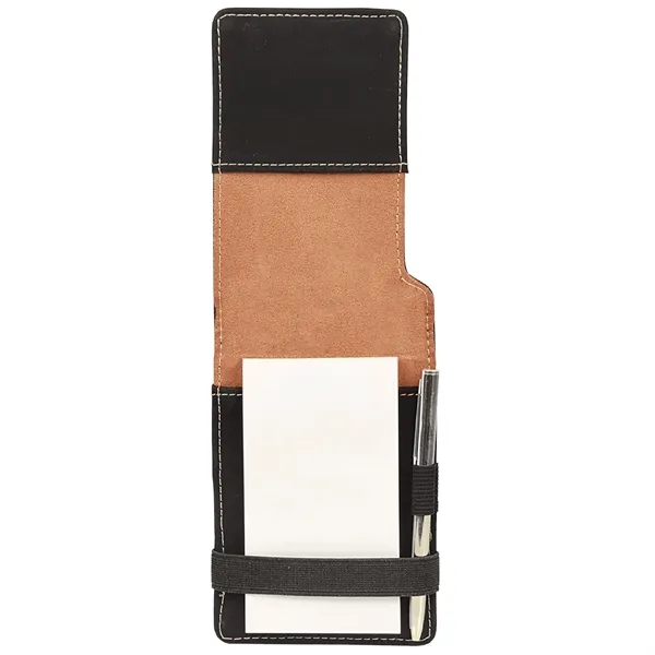 3 1/4" x 4 3/4" 50-page lined mini notepad with black... from ASI 74601 Calico