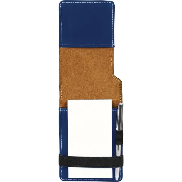 3 1/4" x 4 3/4" 50-page lined mini notepad with blue... from ASI 74601 Calico
