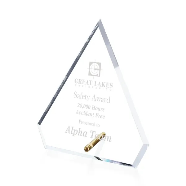 Diamond Award- Starfire/Gold.... from ASI 84592 St Regis Group / Prestige Glass