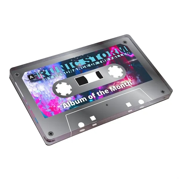 Replica Cassette Tape Acrylic Magnet... from ASI 72521 Morris Magnets / Laser Cuts