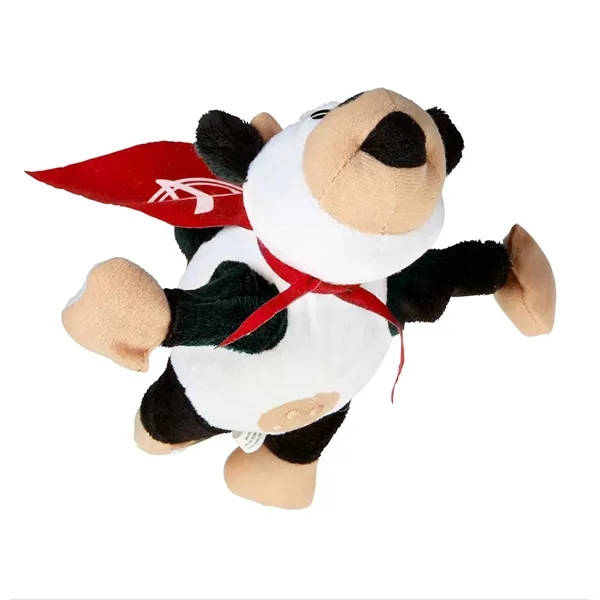 10" flying noise-making cow toy with sling shot action and cape.... from ASI 63549 Jornik Manufacturing Corp / Jornik