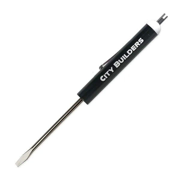 0.50"H x 5.88"W standard flat blade screwdriver with a valve stem... from ASI 54040 Fey Promo / Mi Line by Fey