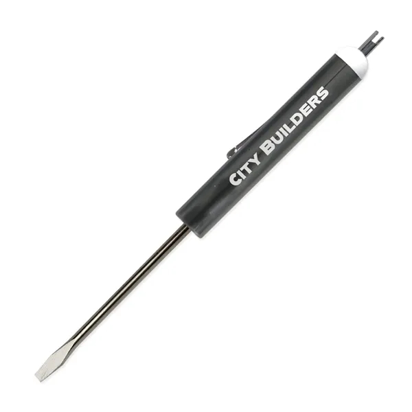 0.50"H x 5.88"W standard flat blade screwdriver with a valve stem... from ASI 54040 Fey Promo / Mi Line by Fey
