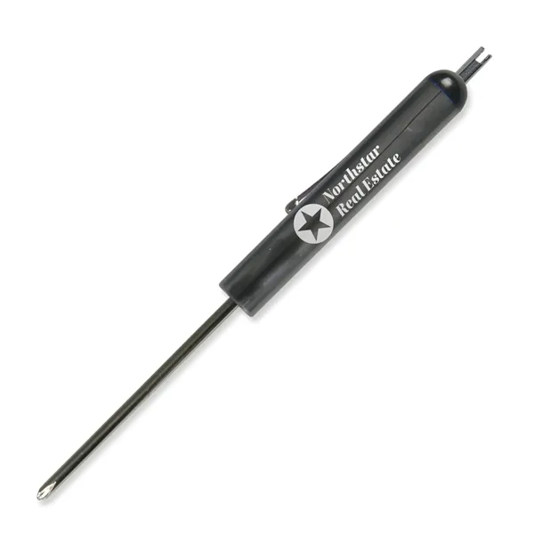 0.50"H x 5.88"W Phillips head screwdriver with a valve stem top... from ASI 54040 Fey Promo / Mi Line by Fey