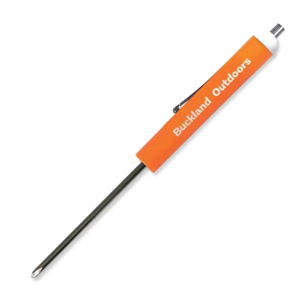 0.50"H x 5.69"W #0 Phillips blade screwdriver with a magnetic top... from ASI 54040 Fey Promo / Mi Line by Fey