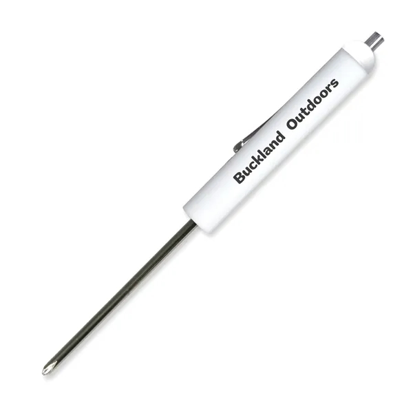 0.50"H x 5.69"W #0 Phillips blade screwdriver with a magnetic top... from ASI 54040 Fey Promo / Mi Line by Fey