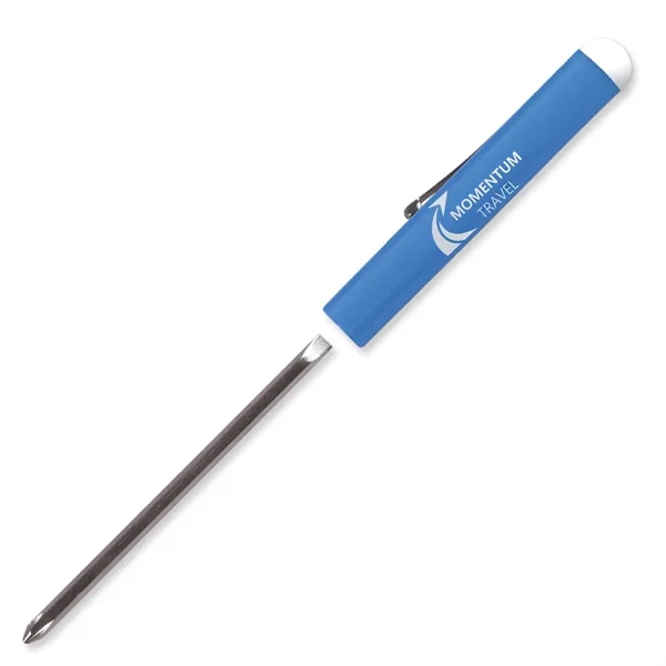 0.50"H x 5.13"W reversible flat blade screwdriver 1/8" Flat and #0... from ASI 54040 Fey Promo / Mi Line by Fey