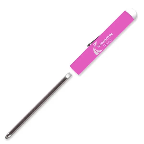 0.50"H x 5.13"W reversible flat blade screwdriver 1/8" Flat and #0... from ASI 54040 Fey Promo / Mi Line by Fey