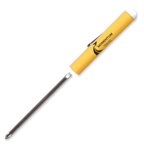 0.50"H x 5.13"W reversible flat blade screwdriver 1/8" Flat and #0... from ASI 54040 Fey Promo / Mi Line by Fey