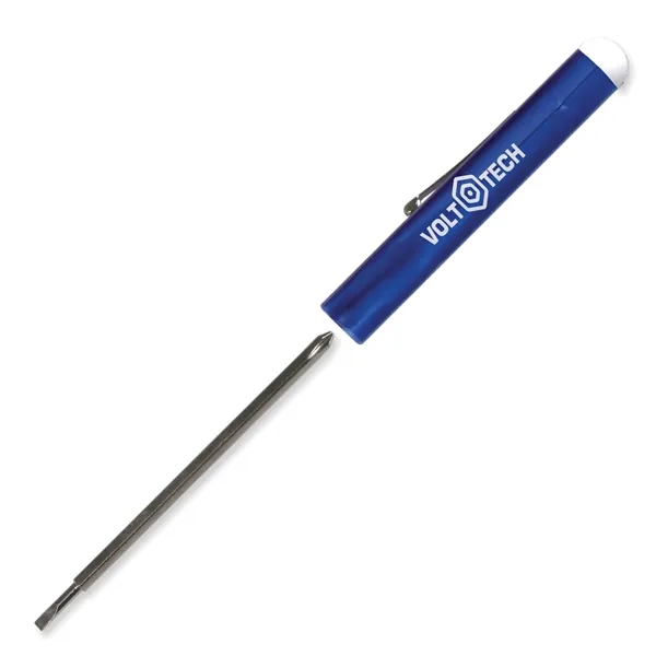 0.50"H x 5.13"W reversible flat blade screwdriver with 2.5mm tech head... from ASI 54040 Fey Promo / Mi Line by Fey