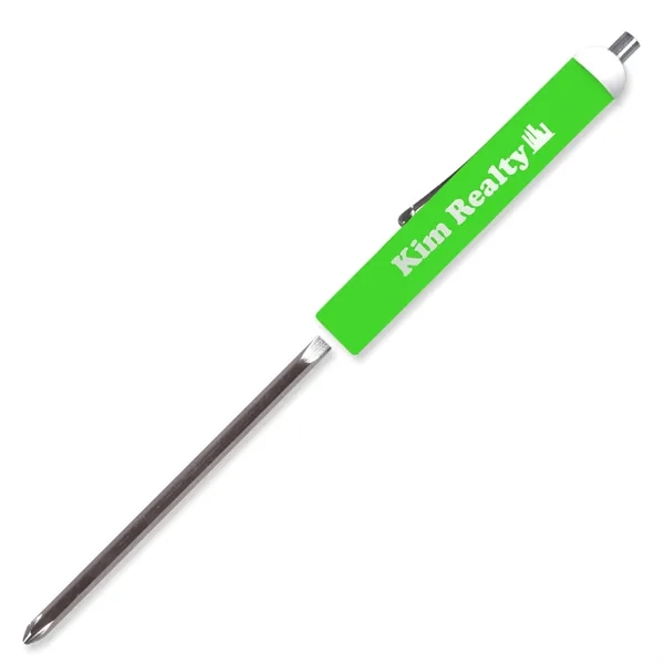 0.50"H x 5.13"W screwdriver with magnetic top that can reverse to... from ASI 54040 Fey Promo / Mi Line by Fey