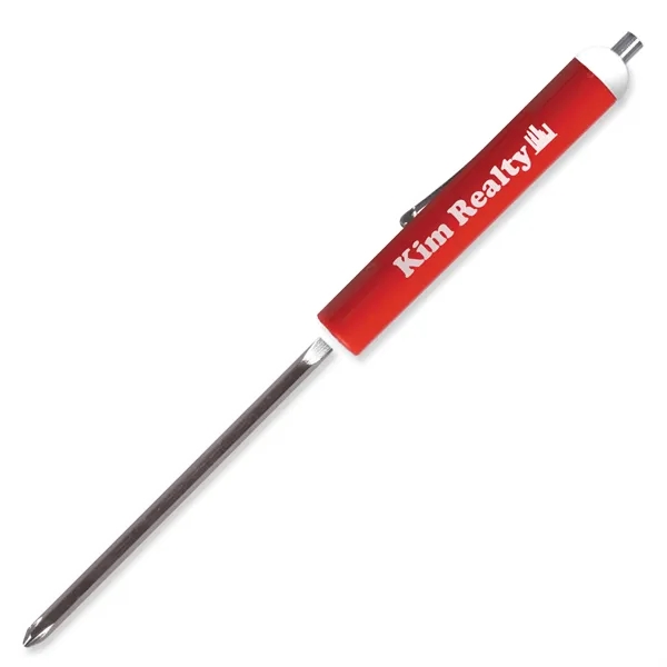 0.50"H x 5.13"W screwdriver with magnetic top that can reverse to... from ASI 54040 Fey Promo / Mi Line by Fey