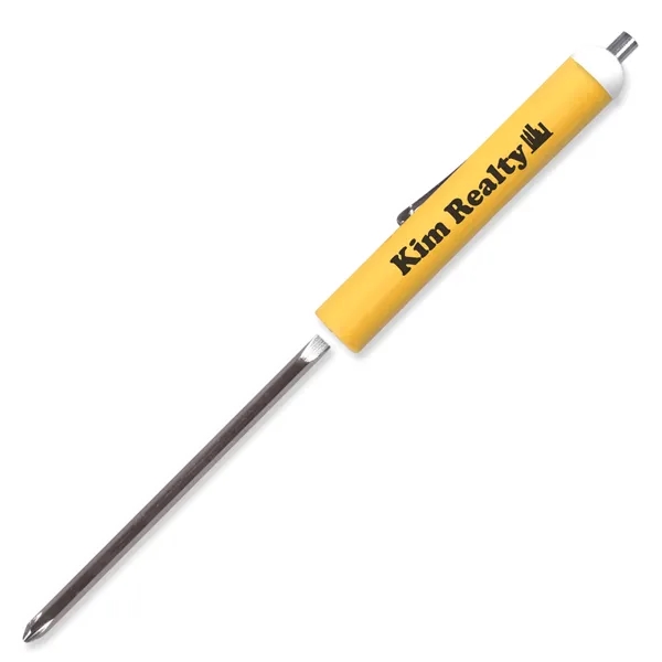 0.50"H x 5.13"W screwdriver with magnetic top that can reverse to... from ASI 54040 Fey Promo / Mi Line by Fey