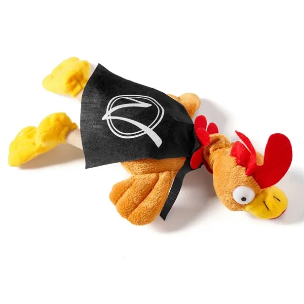 12" flying noise-making rooster toy with sling shot action and cape.... from ASI 63549 Jornik Manufacturing Corp / Jornik