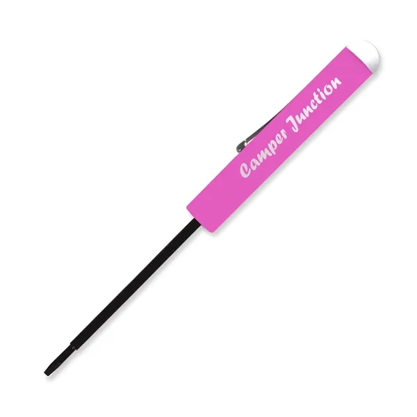 0.50"H x 5.50"W 2.5mm tech blade screwdriver with button top.... from ASI 54040 Fey Promo / Mi Line by Fey