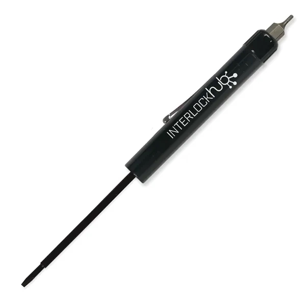 0.50"H x 6.31"W x 0.44"D 2.5mm tech flat blade screwdriver with... from ASI 54040 Fey Promo / Mi Line by Fey