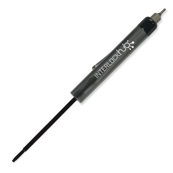 0.50"H x 6.31"W x 0.44"D 2.5mm tech flat blade screwdriver with... from ASI 54040 Fey Promo / Mi Line by Fey