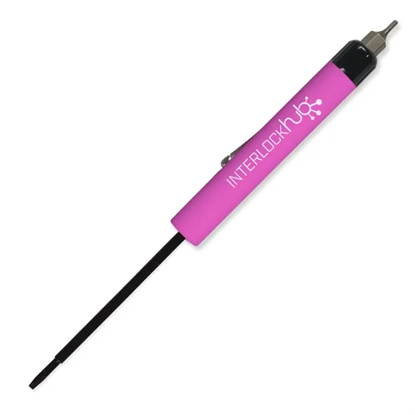 0.50"H x 6.31"W x 0.44"D 2.5mm tech flat blade screwdriver with... from ASI 54040 Fey Promo / Mi Line by Fey