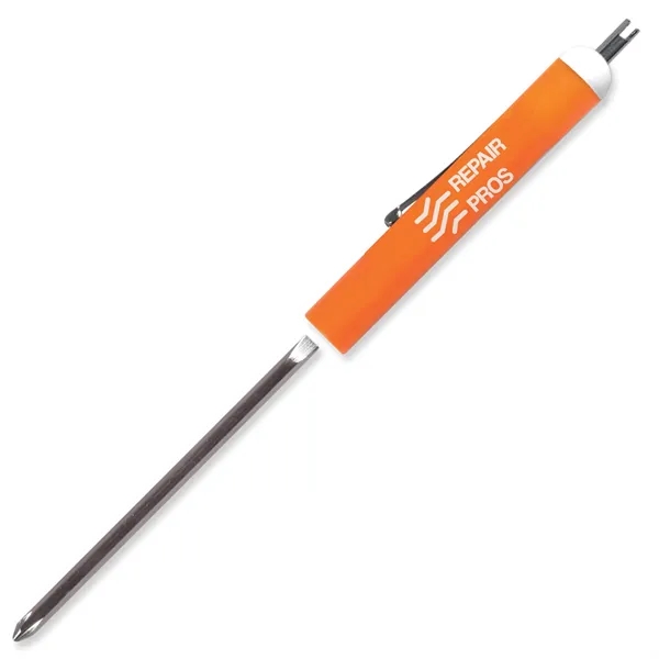 Reversible 1/8" Flat blade screwdriver with a valve stem top that... from ASI 54040 Fey Promo / Mi Line by Fey