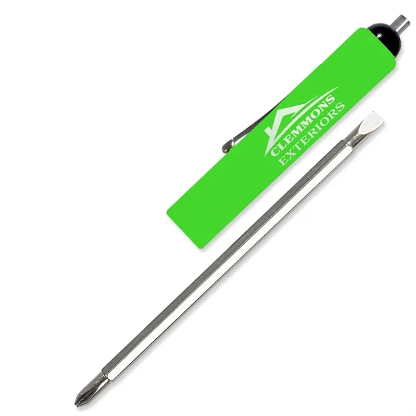 0.69"H x 6.25"W x 0.59"D large barrel screwdriver with a 3/16"... from ASI 54040 Fey Promo / Mi Line by Fey