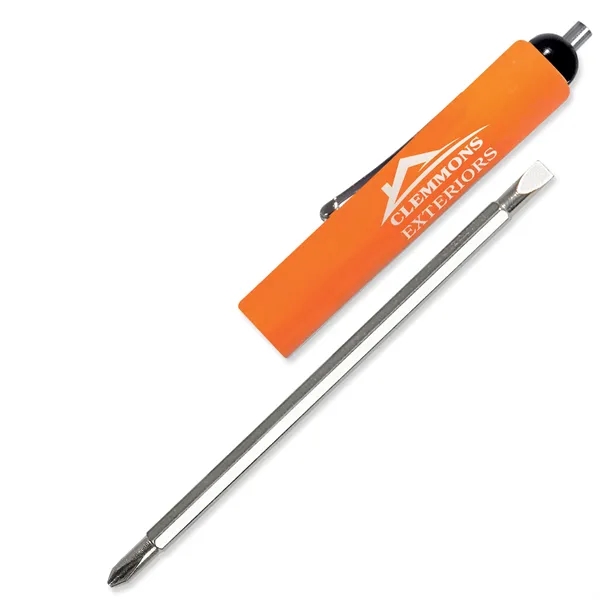 0.69"H x 6.25"W x 0.59"D large barrel screwdriver with a 3/16"... from ASI 54040 Fey Promo / Mi Line by Fey