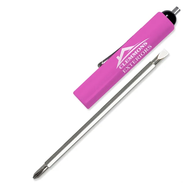 0.69"H x 6.25"W x 0.59"D large barrel screwdriver with a 3/16"... from ASI 54040 Fey Promo / Mi Line by Fey