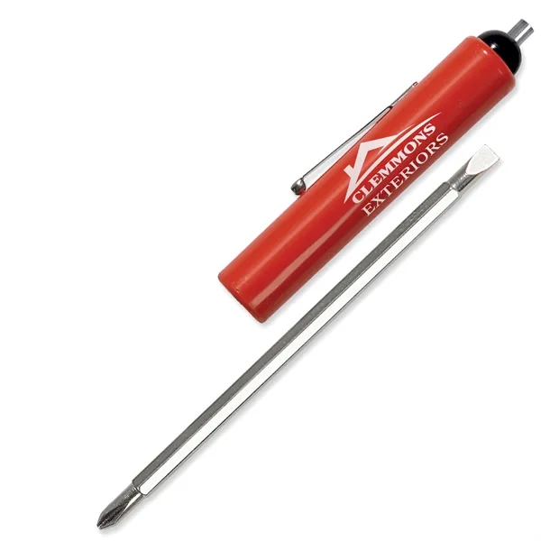 0.69"H x 6.25"W x 0.59"D large barrel screwdriver with a 3/16"... from ASI 54040 Fey Promo / Mi Line by Fey
