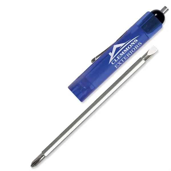 0.69"H x 6.25"W x 0.59"D large barrel screwdriver with a 3/16"... from ASI 54040 Fey Promo / Mi Line by Fey