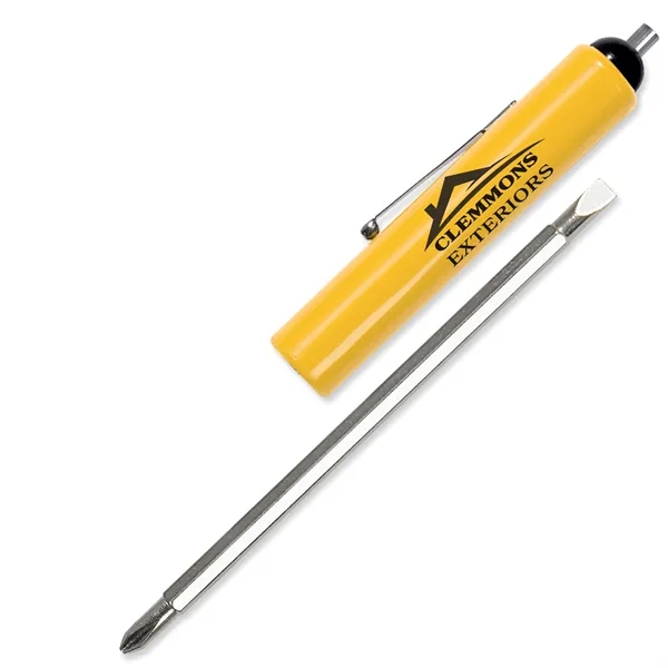0.69"H x 6.25"W x 0.59"D large barrel screwdriver with a 3/16"... from ASI 54040 Fey Promo / Mi Line by Fey