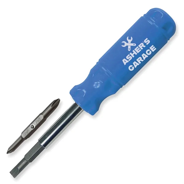 1.25"H x 7.25"W x 1.25"D screwdriver multi-tool with flat blades, Phillips... from ASI 54040 Fey Promo / Mi Line by Fey